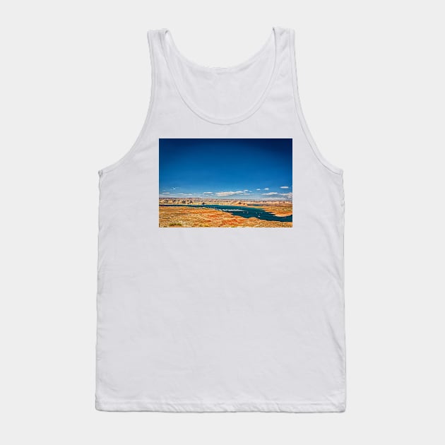 Wahweap Overlook Page Arizona Tank Top by Gestalt Imagery